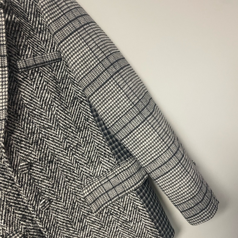 Lovestitch Blakely Patchwork Plaid Black And Whit… - image 5